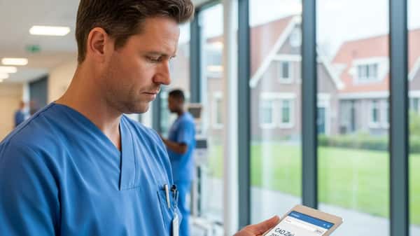 Nederlandse ziekenhuismedewerker raadpleegt zijn cao-rechten in 2026
