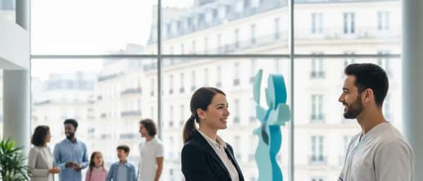 Mulher brasileira analisando documentos de plano de saúde em apartamento em São Paulo