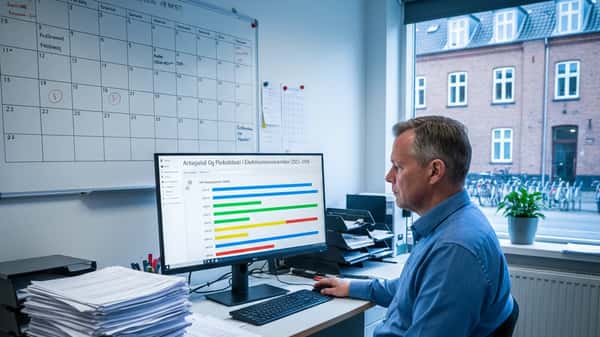 Varieret ugentlig arbejdstid (VUA) for elektrikere: et praktisk eksempel fra en Silkeborg-virksomhed