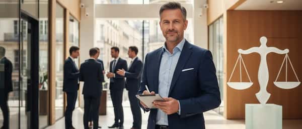 Fachanwalt für Arbeitsrecht berät einen Arbeitnehmer in einer deutschen Kanzlei