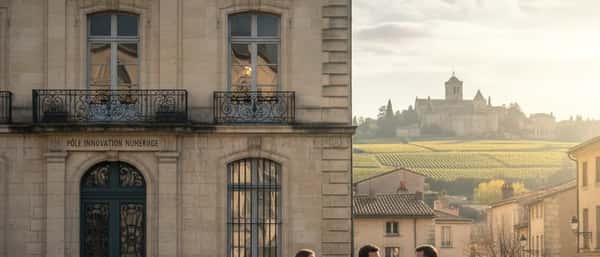 Ungur íslenskur upplýsingatæknisérfræðingur vinnur við tvöfaldan skjá í nútímalegri skrifstofu í Reykjavík