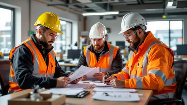Workers in fire rescue sector reviewing their pay agreement in the UK, 2026