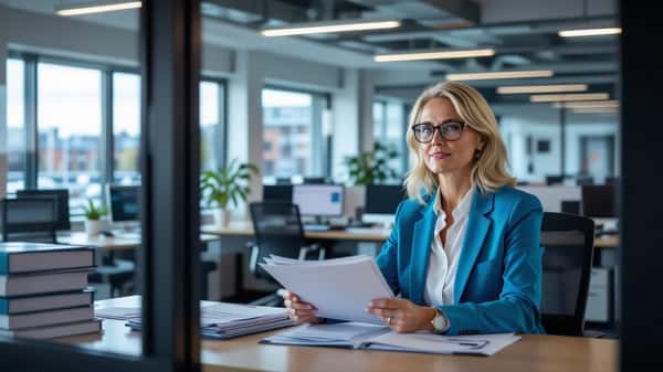 Svensk HR-chef jämför avtalsdokument i ett Göteborgskontor med kallbelysta lampor och industriutsikt