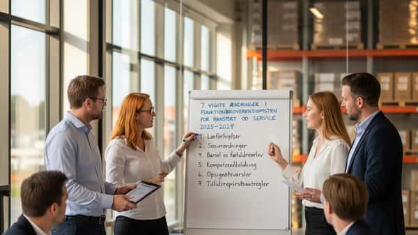 7 vigtige ændringer i Funktionæroverenskomsten 2025-2028 du skal kende