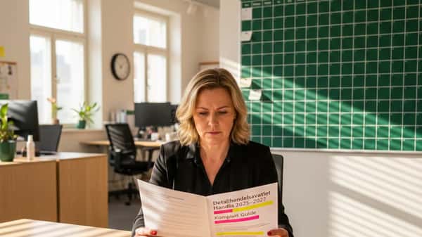 Detaljhandelsavtalet Handels 2025–2027 : komplett guide för anställda, HR och jurister