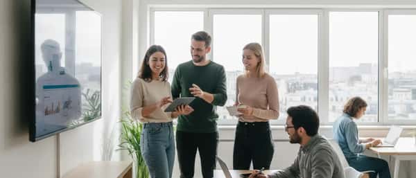 Adolescente brasileira estudando com laptop em videoconferência com professor durante aula particular online