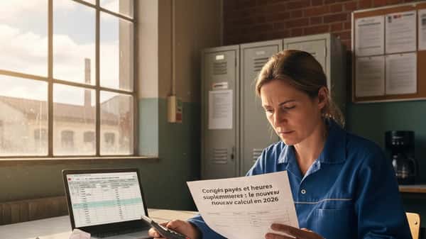Congés payés et heures supplémentaires : le nouveau calcul en 2026