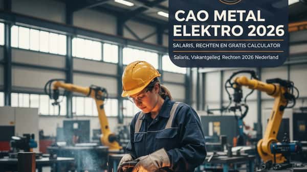Nederlandse werknemer raadpleegt zijn cao-rechten in 2026