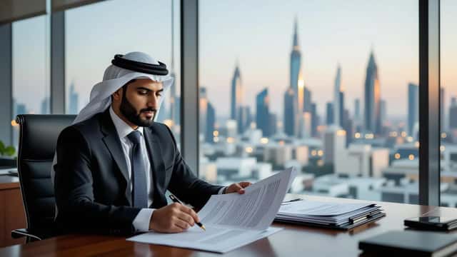 Avocat français examinant un contrat de travail international pour un expatrié en Arabie Saoudite