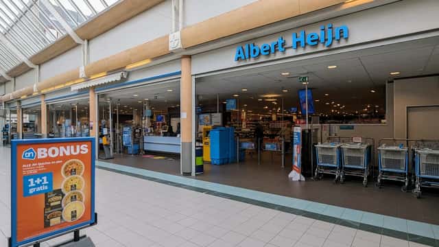 Albert Heijn supermarkt aan de Aagje Dekenstraat in Vlissingen