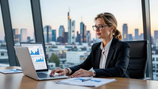 Deutsche Finanzberaterin analysiert Investmentportfolio vor dem Hintergrund politischer Veränderungen 2026
