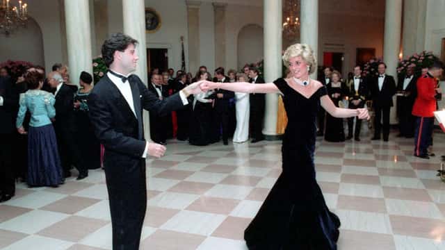 John Travolta danser med prinsesse Diana i Det hvite hus