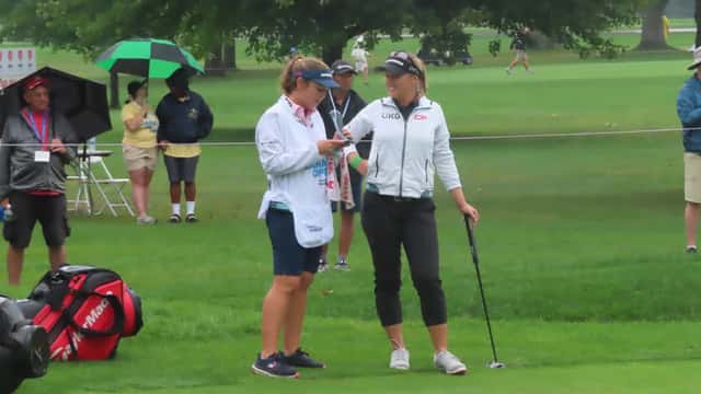 Brooke Henderson and sister Brittany at 2022 Dana Open LPGA Tournament — now announcing Golf Town partnership renewal through 2028