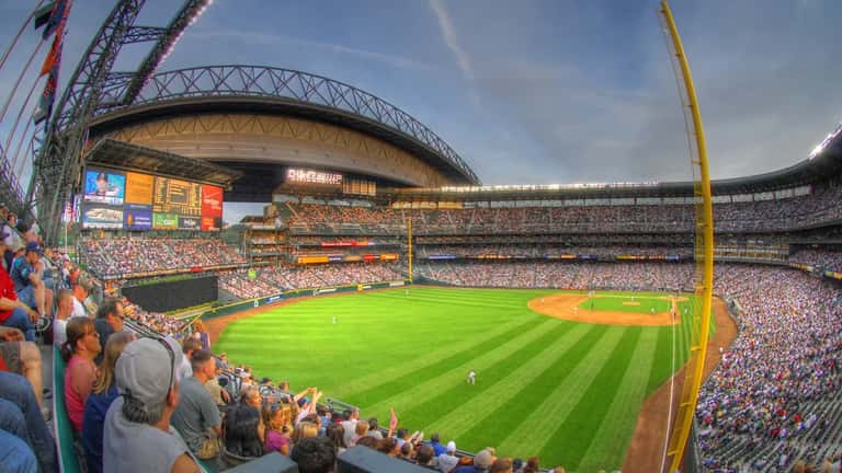 T-Mobile Park à Seattle, stade des Mariners, lors de la série contre les Phillies en août 2026