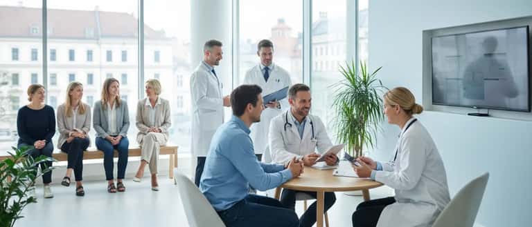 Femme consultant un médecin en téléconsultation depuis son salon à Paris