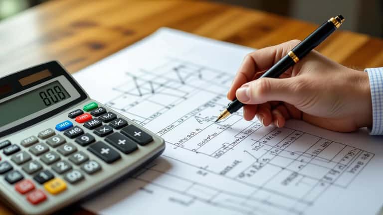 Lycéen à Lyon entouré de tickets de Loto FDJ et de formules mathématiques sur son bureau, illustrant les probabilités du tirage du 22 juillet 2026