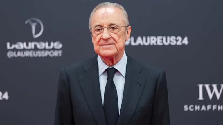 Florentino Pérez, président du Real Madrid, au 25e Laureus World Sports Awards, symbole de gestion stratégique d'actifs sportifs