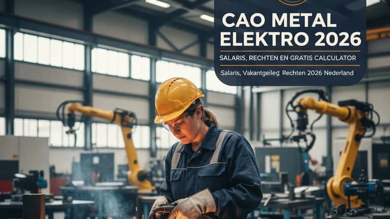 Nederlandse werknemer raadpleegt zijn cao-rechten in 2026