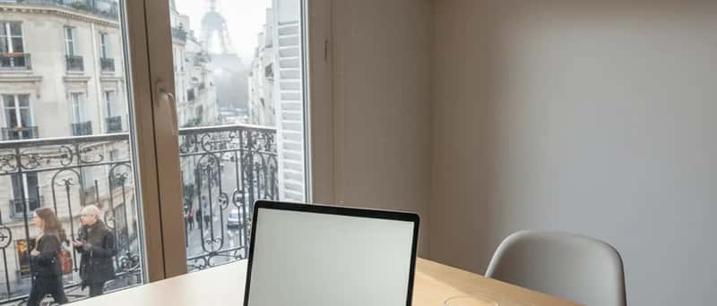 Íslensk kona í lopapeysu bíður í biðstofu heilsugæslustöðvar á Íslandi