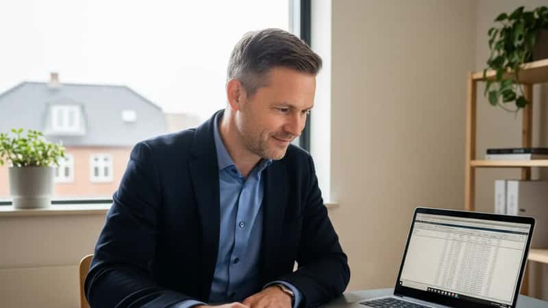 Arbejdsretsjurist i Esbjerg gennemgår løntabel fra Industri- og VVS-overenskomsten 2025-2028