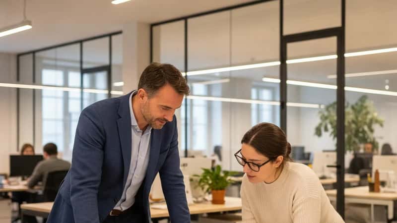 Micro-entrepreneur consultant un expert-comptable à Lyon sur sa déclaration TVA et ses obligations fiscales