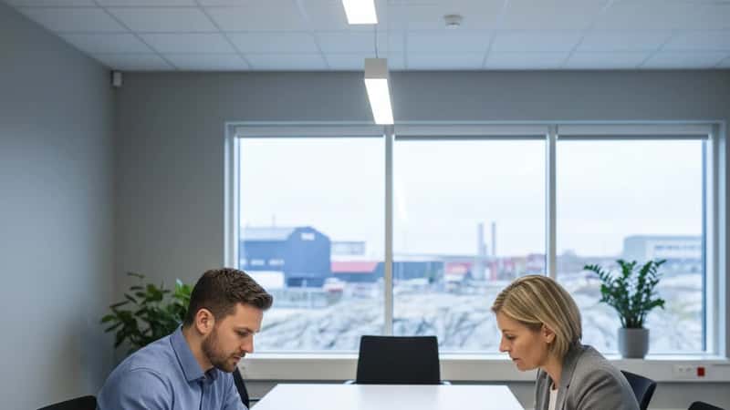 Tillitsvalgt og HR-leder i Stavanger gjennomgår ferierettigheter i industrivirksomhet