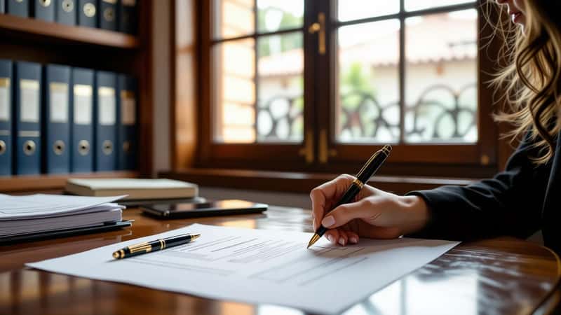 Advogado laboralista explicando os direitos de um trabalhador que recebeu uma nota de culpa num escritório em Coimbra