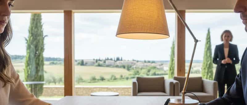 Närbild på händer som signerar juridiska dokument om vårdnad vid ett skrivbord i Sverige