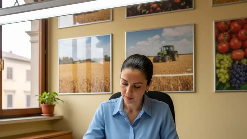 Responsabile HR agricolo a Bologna consulta tabella comparativa dei diritti alle ferie del CCNL Agricoltura