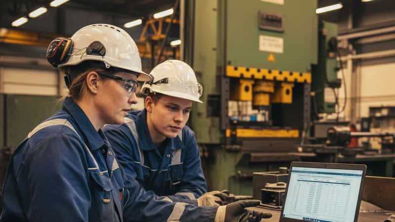 Tillitsvalgt i Mo i Rana forklarer skifttillegg fra Industrioverenskomsten til kollega