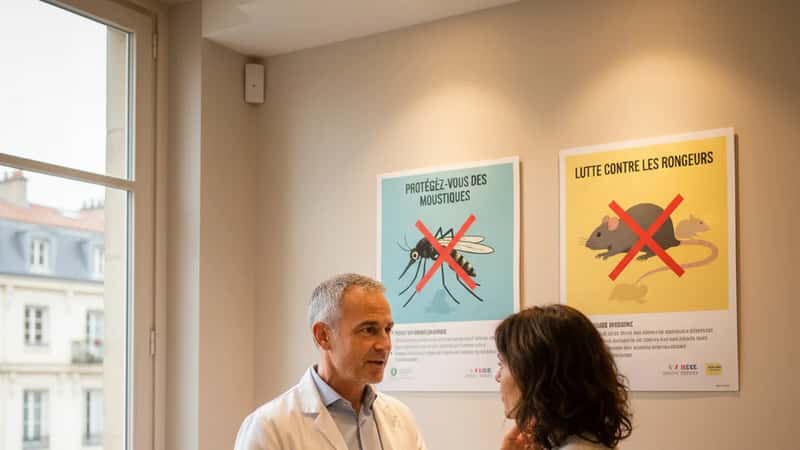 Médecin généraliste à Marseille expliquant la prévention face aux deux menaces infectieuses de l'été
