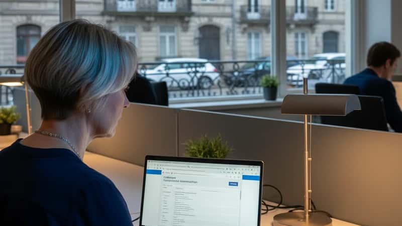 HR-administratör i Göteborg hanterar flexpension och AMF-pension i Collectums system