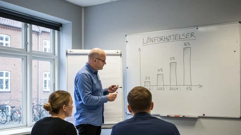Tillidsrepræsentant forklarer lønforhandlingsstrategi for bioanalytikere i Vejle – kommunal OK26 overenskomst