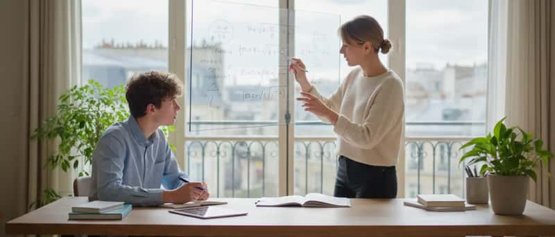 Comparaison des formats de cours particuliers : domicile, en ligne et hybride