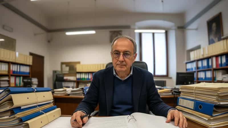 Sindacalista revisiona il fascicolo del caso al Tribunale del Lavoro, Genova