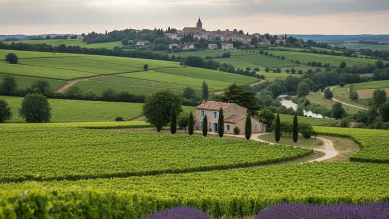 Hands turning a red stop valve at a water meter box set into a concrete path outside a suburban Australian house