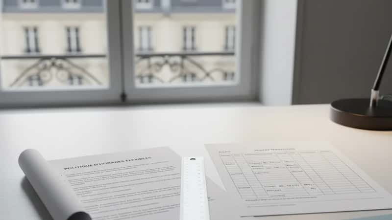 Jämförelse av flextidsavtal och tidrapport på vitt skrivbord – strukturerad flexibilitet i Scandinavisk kontorsstil