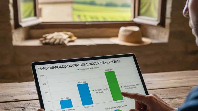Calcolo TFR per operai agricoli e florovivaisti con formula e rivalutazione annuale