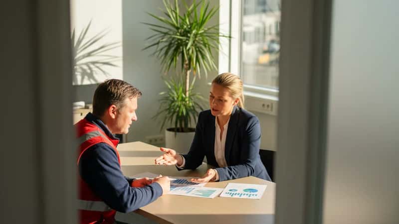Dansk fødevaremedarbejder hos pensionsrådgiver i Aalborg