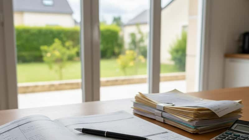 Mécanicien montrant une facture d'entretien détaillée à une propriétaire de voiture dans un garage parisien