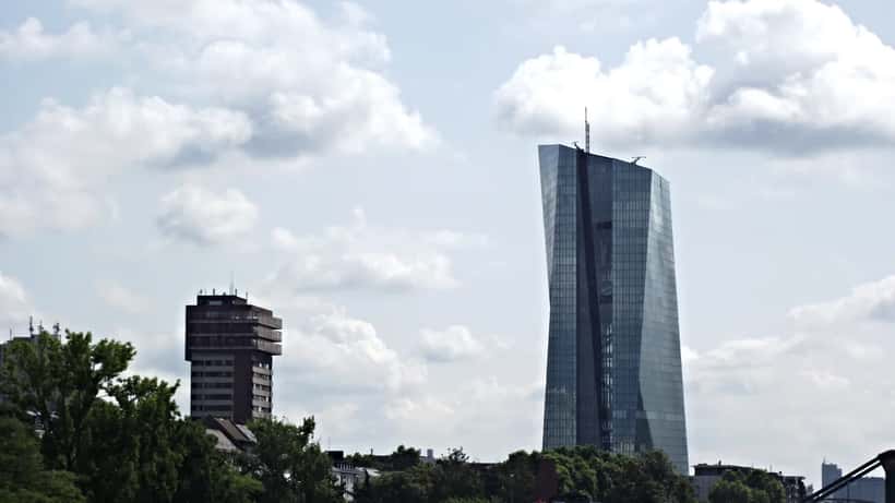 Euroopan keskuspankin uusi päämaja Frankfurtissa