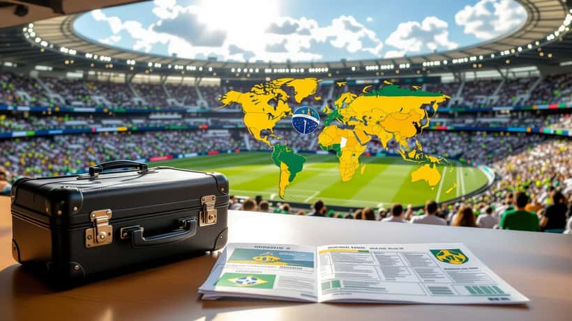 Torcedores brasileiros planejando viagem para o grupo da Alemanha na Copa 2026