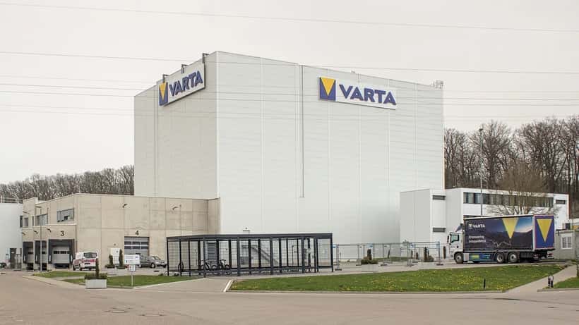 Firmensitz der VARTA AG in Ellwangen, 2024
