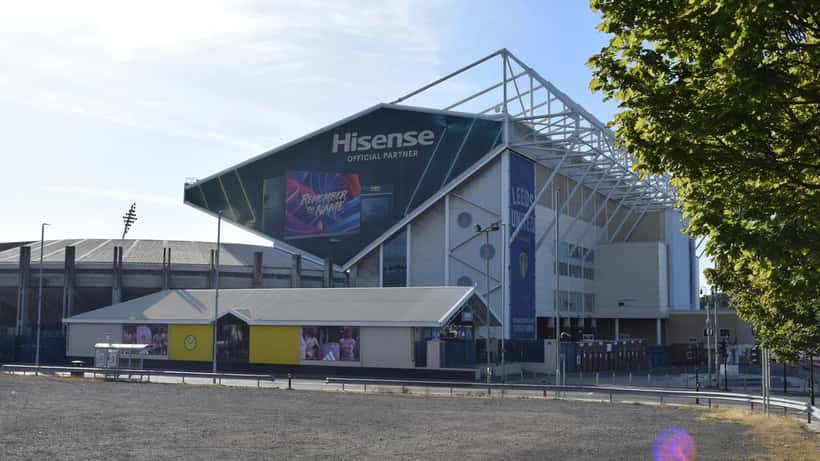 Elland Road East Stand og klubbutikken, Leeds United