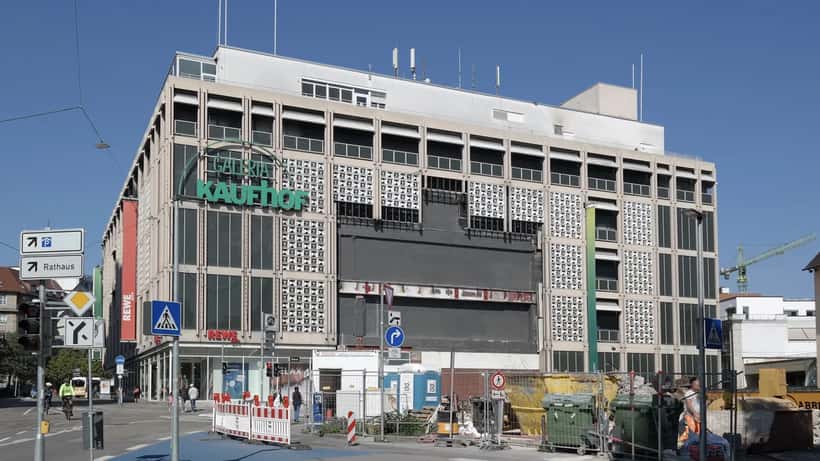 Galeria Kaufhof Filiale in Stuttgart - Außenansicht 2021