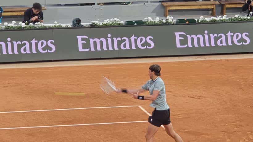 Jannik Sinner im Einsatz bei einem ATP-Turnier
