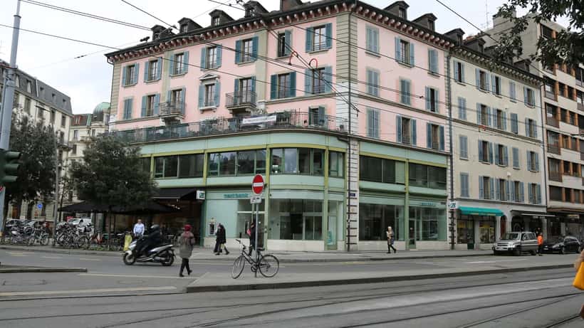 Agence Raiffeisen à Plainpalais, Genève, Suisse