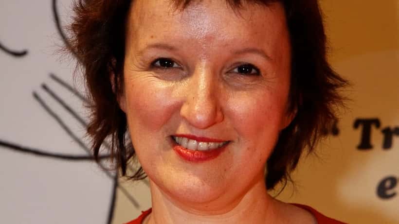Anne Roumanoff au salon du livre de Montreuil, humoriste française