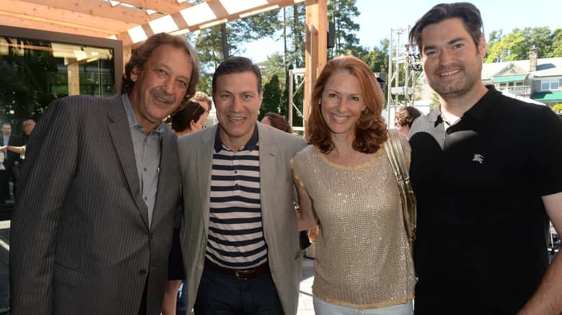 Nick Kypreos former NHL player at event, representing hockey concussion brain health awareness
