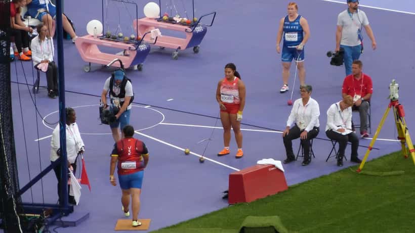 Naisten moukarinheitto Pariisin olympialaisissa 2024, Paris Stade de France